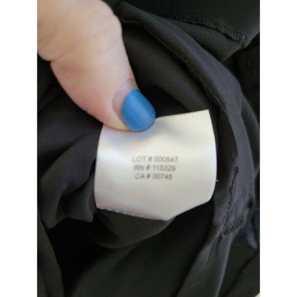 Badgley Mischka Black wool blend dress size 12 guest Party Cocktail - Picture 7 of 8